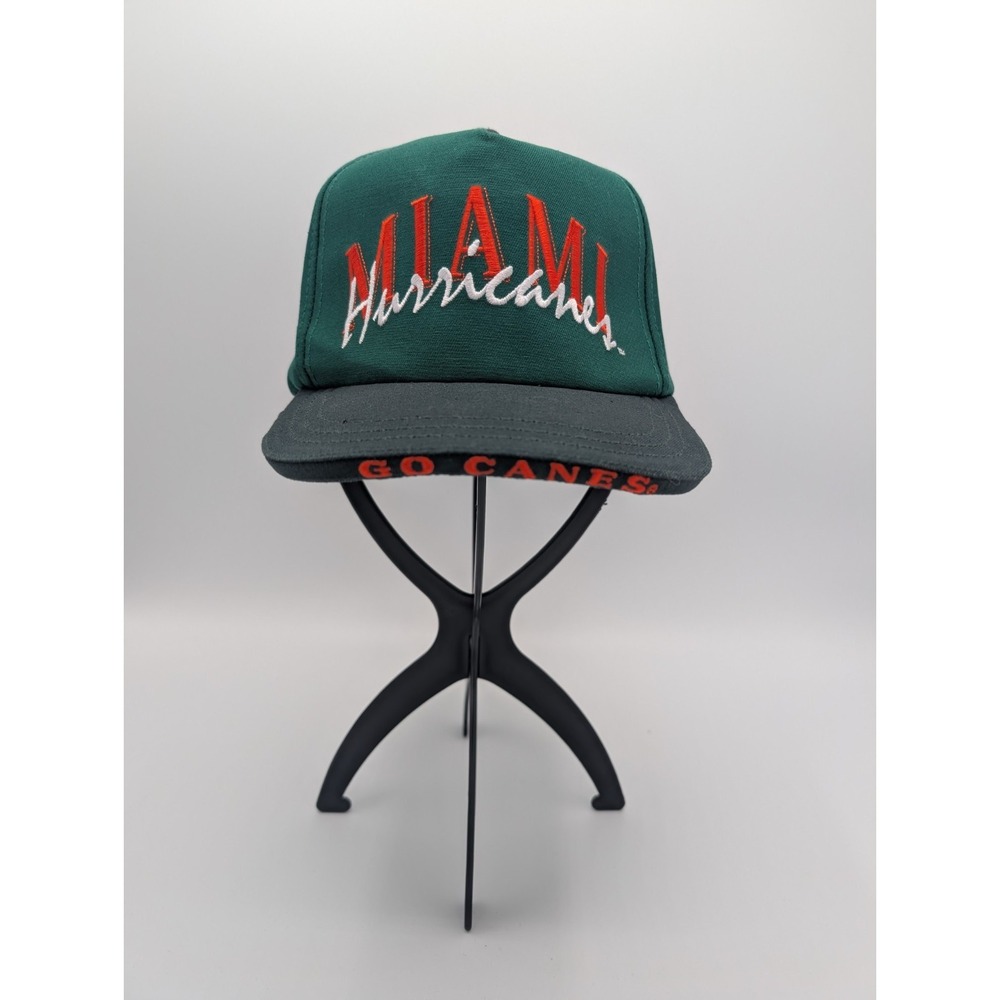 Miami Hurricanes Hat Cap Snap Back Adjustable Orange NCAA Football Dyme Lyfe Men